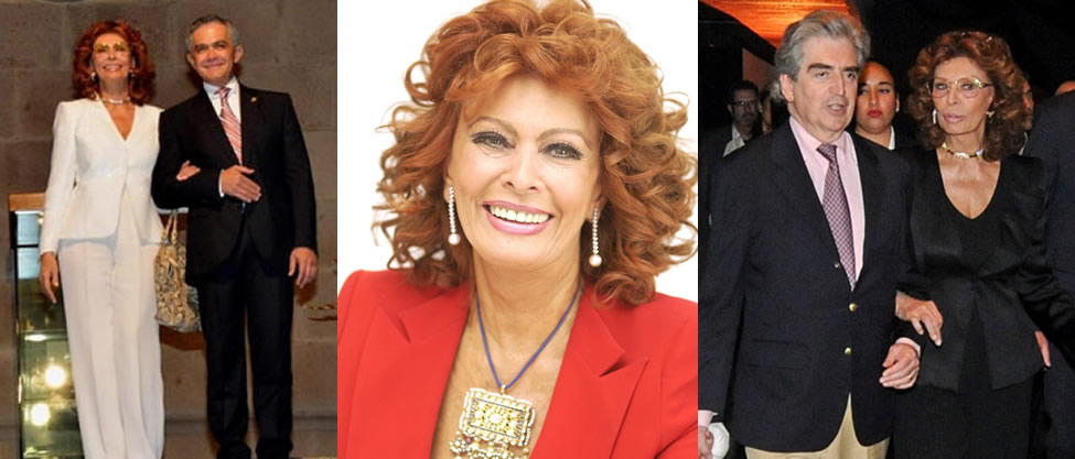 La política festeja a Sophia Loren