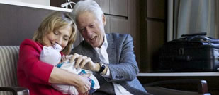 Los Clinton ya son abuelos