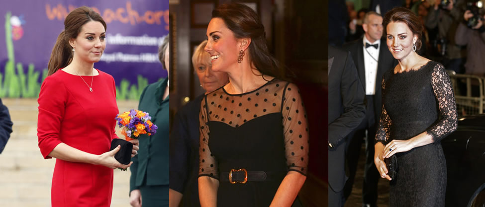 El embarazado look de Kate Middleton [FOTOS]