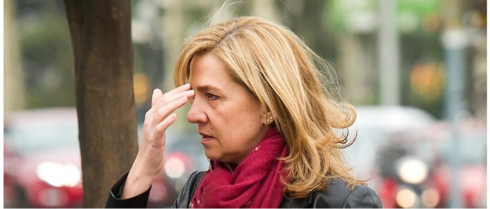 La infanta Cristina de Borbón podría ir a la cárcel