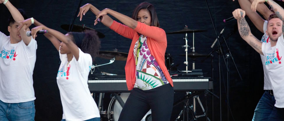 ¡Michelle Obama baila así! [VIDEO]