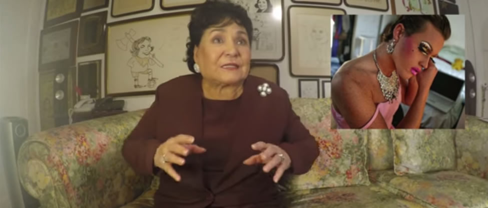 Carmen Salinas da clases de diversidad sexual