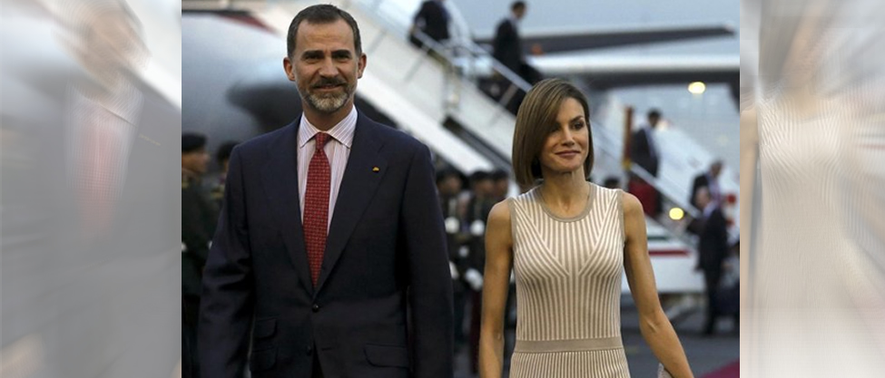 Ya llegaron a México Felipe y Letizia de España