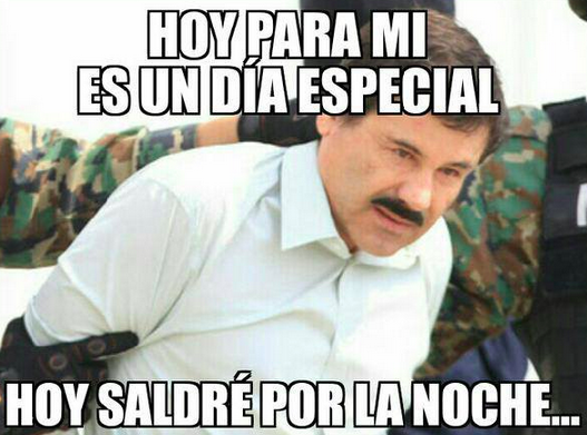 La fuga de El Chapo en memes