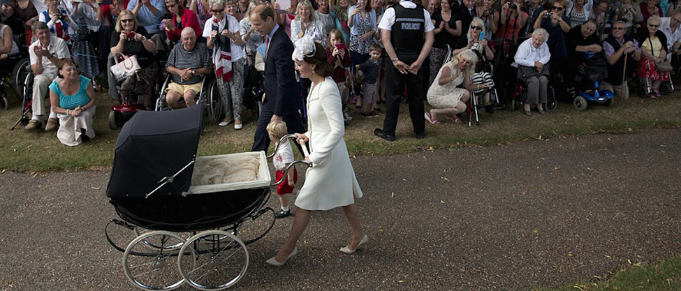 Bautizo real de la princesa Charlotte