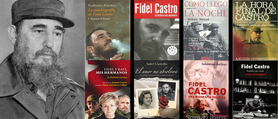 10 libros sobre Fidel Castro