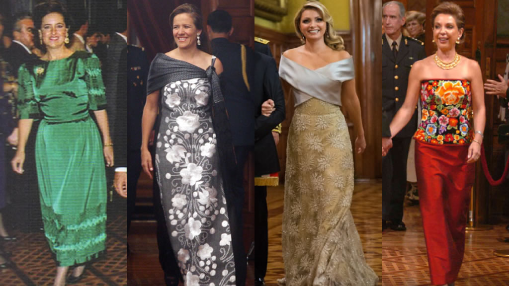 Los vestidos con los que dieron el grito las primeras damas