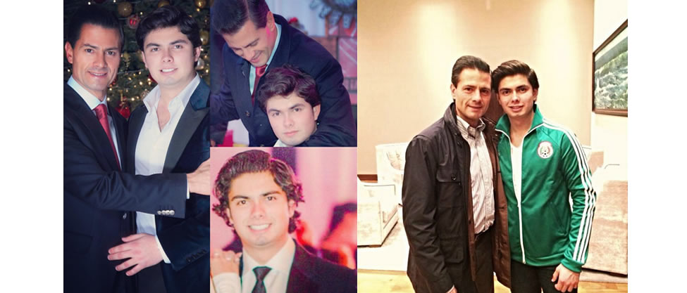 Enrique Peña Nieto celebra los 18 años de su hijo