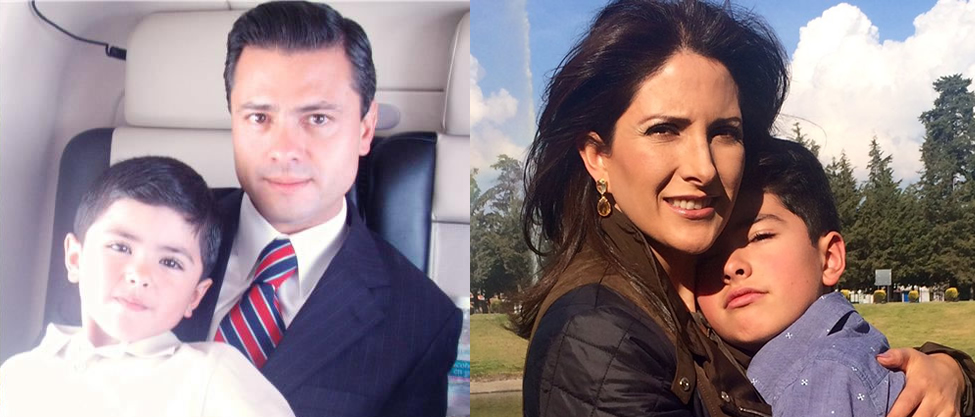 Así ha crecido el hijo de Peña Nieto y Maritza Díaz