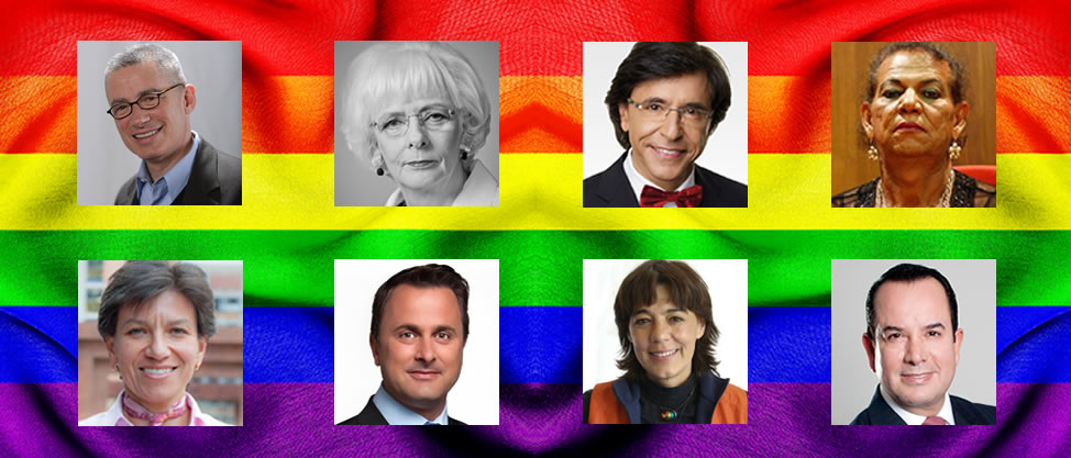 Los políticos que pertenecen a la comunidad LGBTTTI