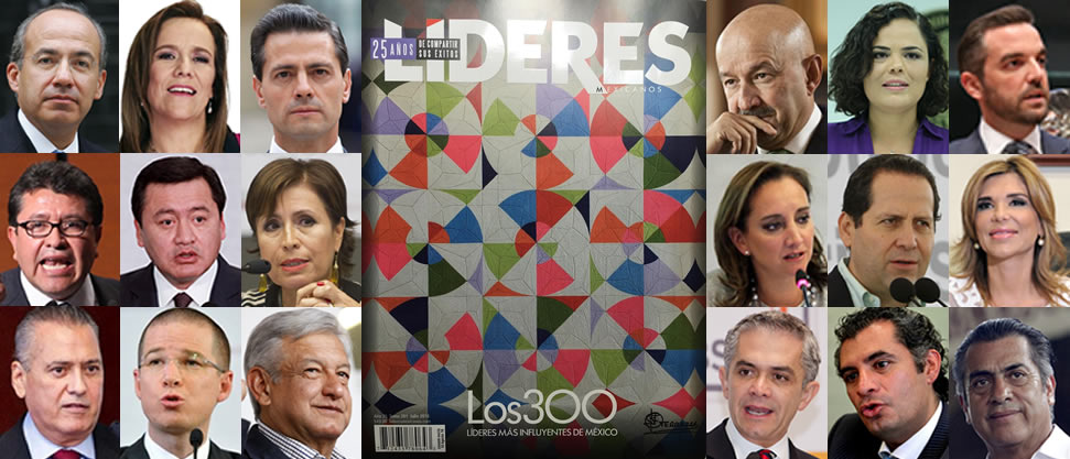 Los políticos que son parte de Los 300 Líderes más Influyentes de México