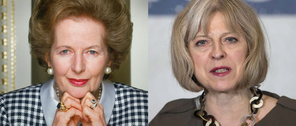 12 datos para comparar a Margaret Thatcher y Theresa May