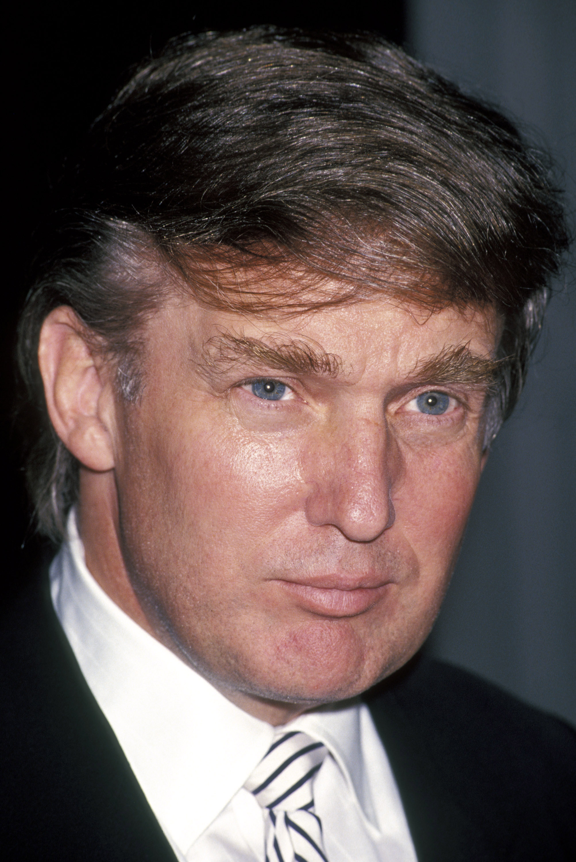 Donald Trump during Business Traveler International Luncheon - November 26, 1991 at Plaza Hotel in New York City, New York, United States. (Photo by Ron Galella/WireImage)