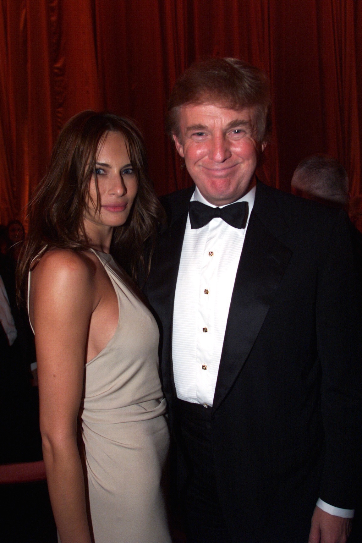 Donald Trump & girlfriend during Grand Re-opening Gala of the Radio City Music Hall at Radio City Music Hall in New York City, New York, United States. (Photo by KMazur/WireImage)