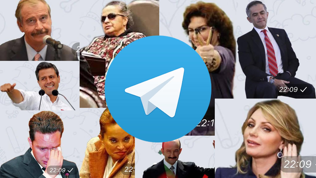 Telegram se burla de los políticos