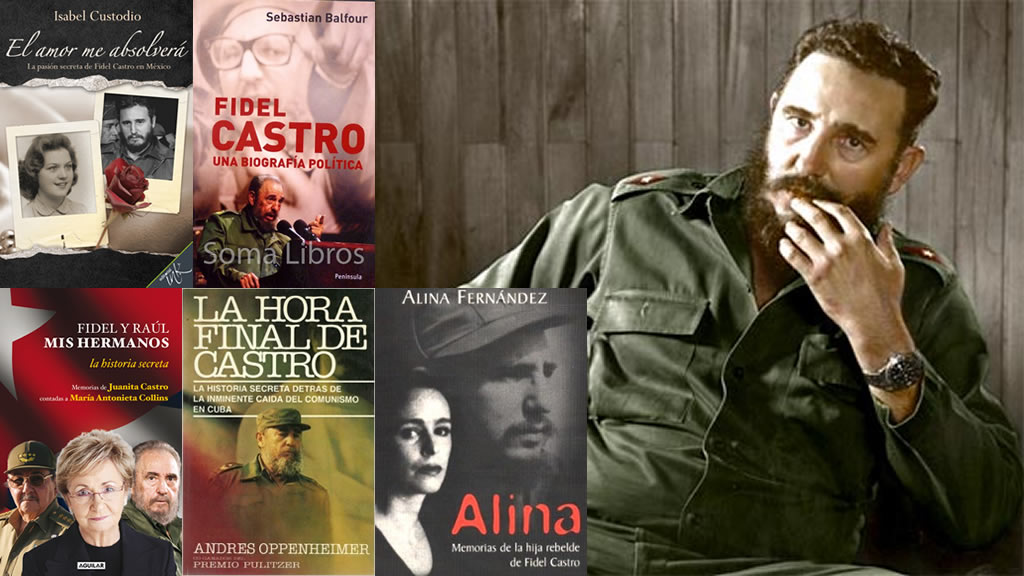 10 libros sobre Fidel Castro