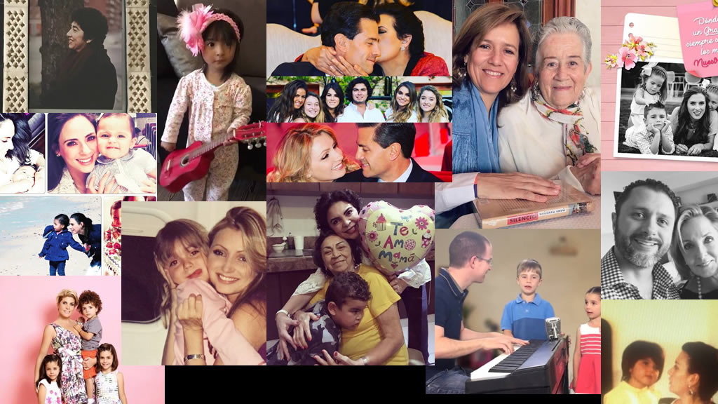 Así celebran los políticos a sus mamás, esposas e hijas