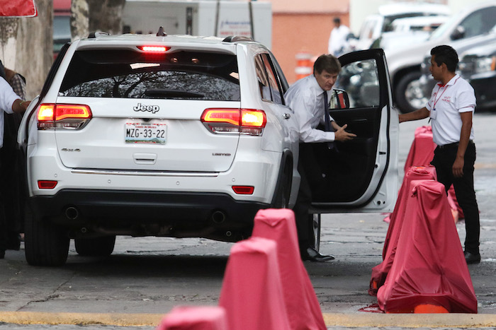 TLANEPANTLA, ESTADO DE MÉXICO, 24JUNIO2017.- La tarde de hoy contrajo nupcias el gobernador del Estado de México, Eruviel Ávila Villegas con  María Irene DippWalter en la Ex Hacienda de Santa Mónica. Entre los invitados asistió Enrique de la Madrid Cordero, Secretario de Turismo. FOTO: SAÚL LÓPEZ /CUARTOSCURO.COM