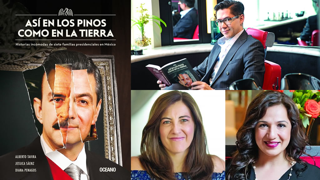 La historia detrás de la portada del libro Así en Los Pinos como en la Tierra