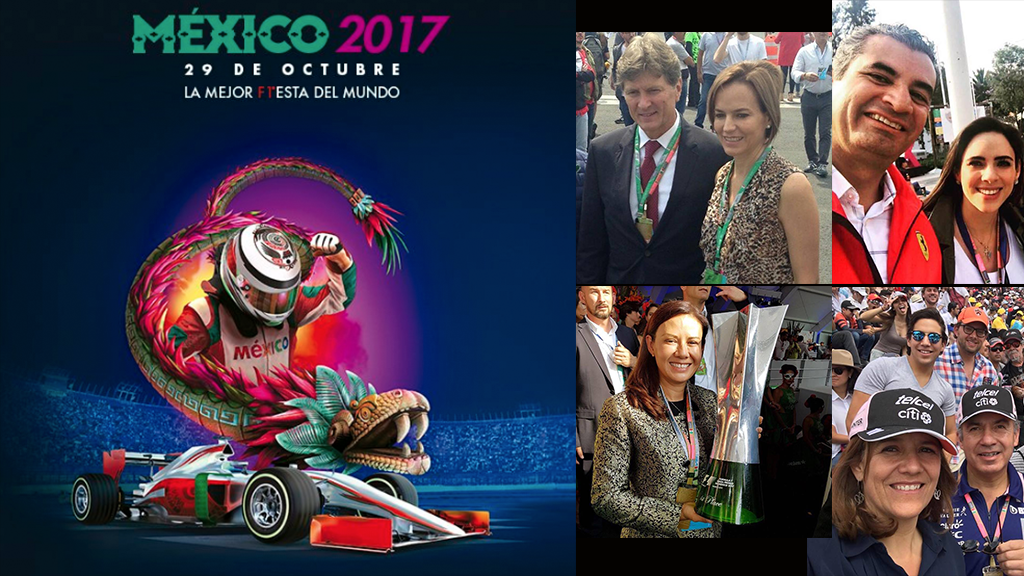 Qué políticos asistieron al Gran Premio de México 2017