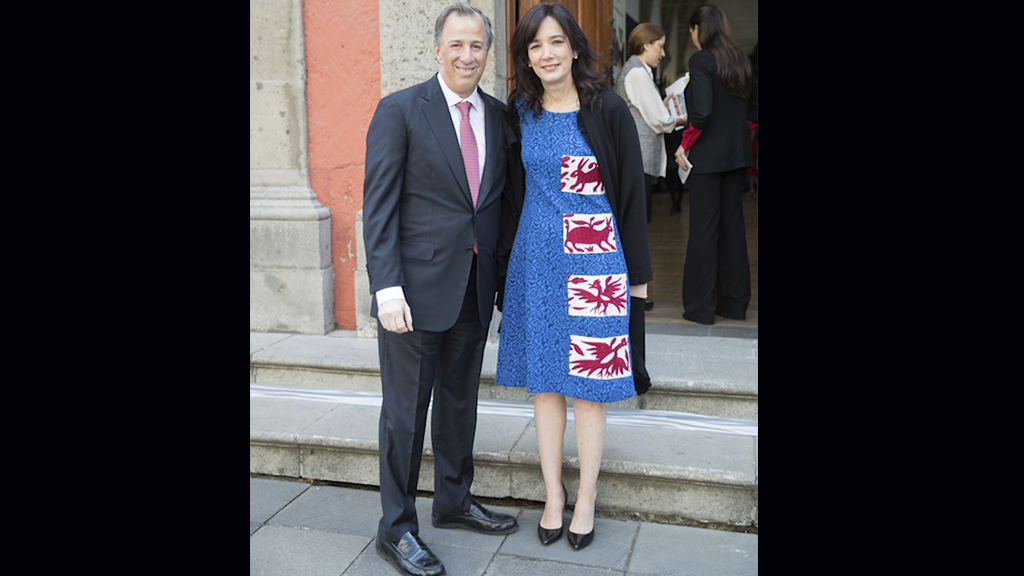 El estilo mexicano de la esposa de José Antonio Meade