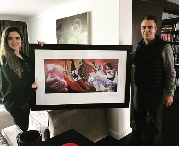 Pintan a Maria Aliaga 3