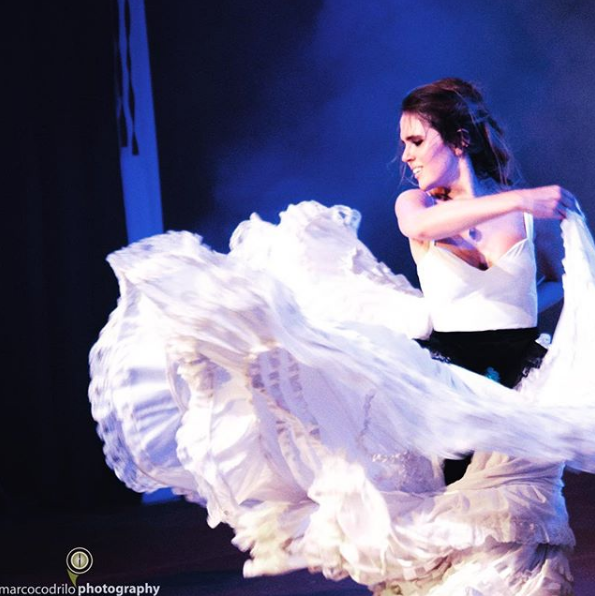 Pintan a Maria Aliaga 5