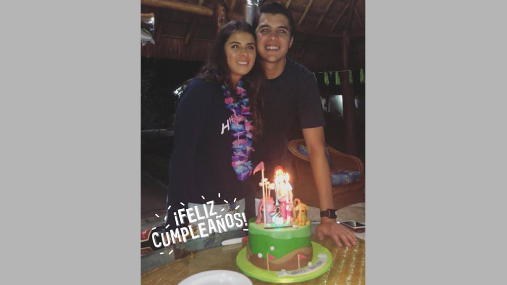 Fernando Tena novio de Paulina Peña festeja su cumpleaños