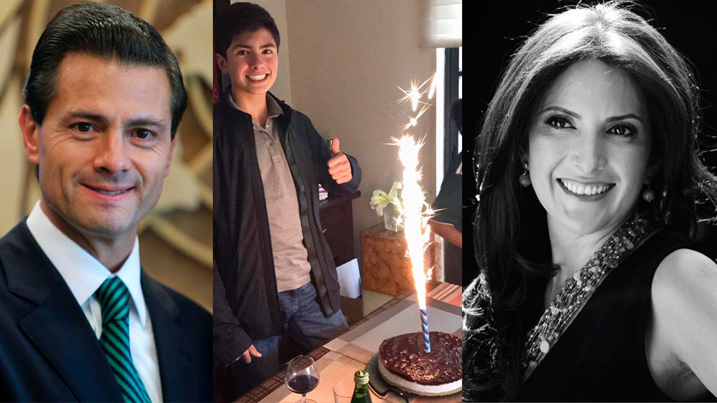 Los 14 años del hijo de Enrique Peña Nieto y Maritza Díaz