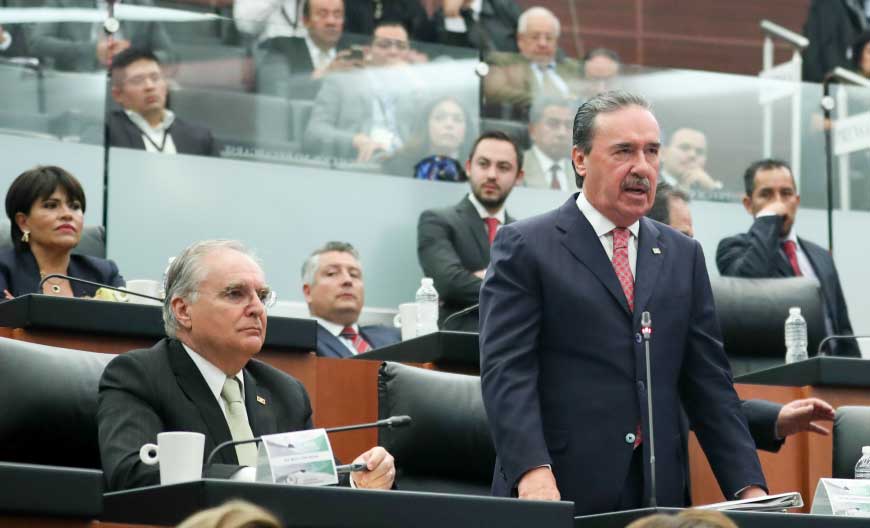 Senado pide informe a la SRE Senado pide informe a la SRE 3