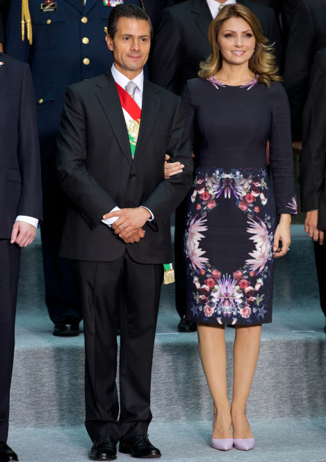 Angelica Rivera en los Informes de Gobierno 2014 1