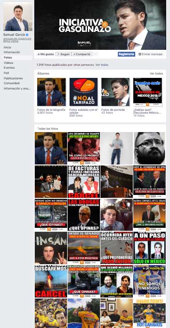 Samuel Garcia el narciso del Senado 3