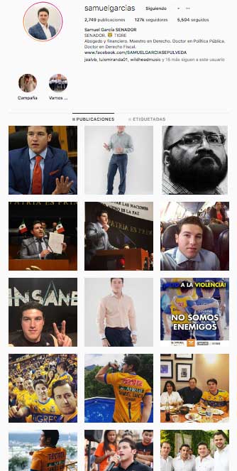 Samuel Garcia el narciso del Senado 5