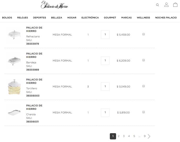 mesa de regalos de Cesar Yanez mesa de regalos de Cesar Yanez 2