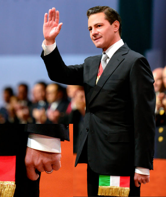 Pena Nieto sin el anillo 6