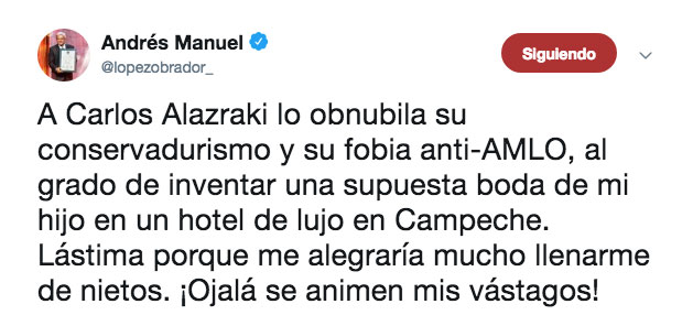 Obrador ya quiere nietos 3