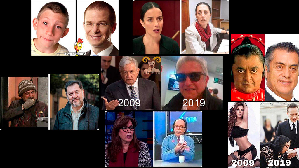 Las parodias de los políticos por el #10YearChallenge