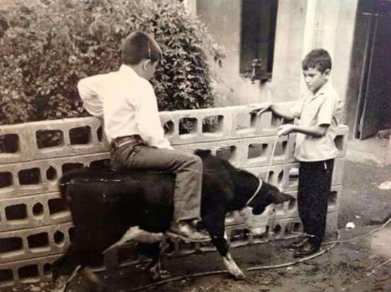 los políticos de niños