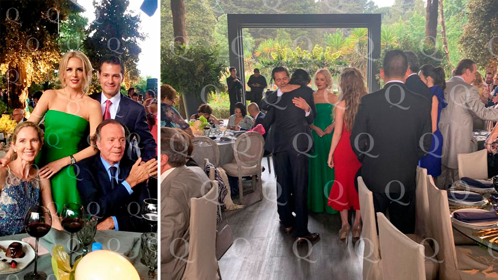 Los detalles políticos de la boda a la que asistieron Enrique Peña Nieto y Tania Ruiz