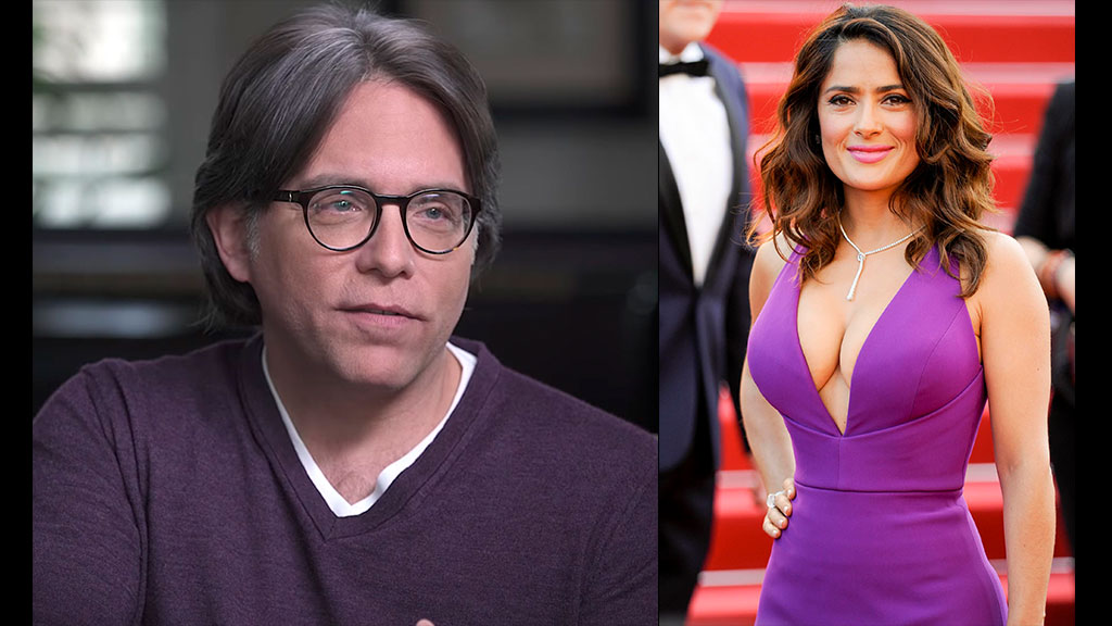 Salma Hayek era objetivo de la secta de Keith Raniere