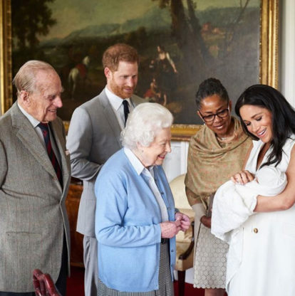 hijo del príncipe Harry y Meghan