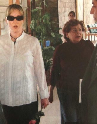 Edith González y Santiago Creel