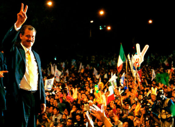 Vicente Fox celebra 77