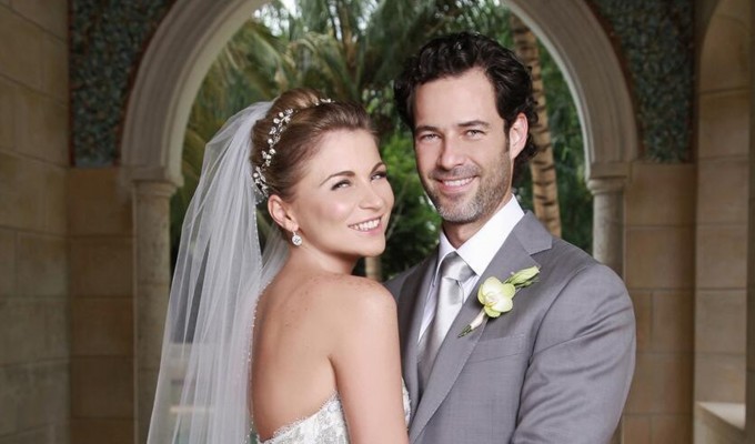 Su boda fue un evento exclusivo y sumamente resguardado por elementos de seguridad. FOTO: Clasos