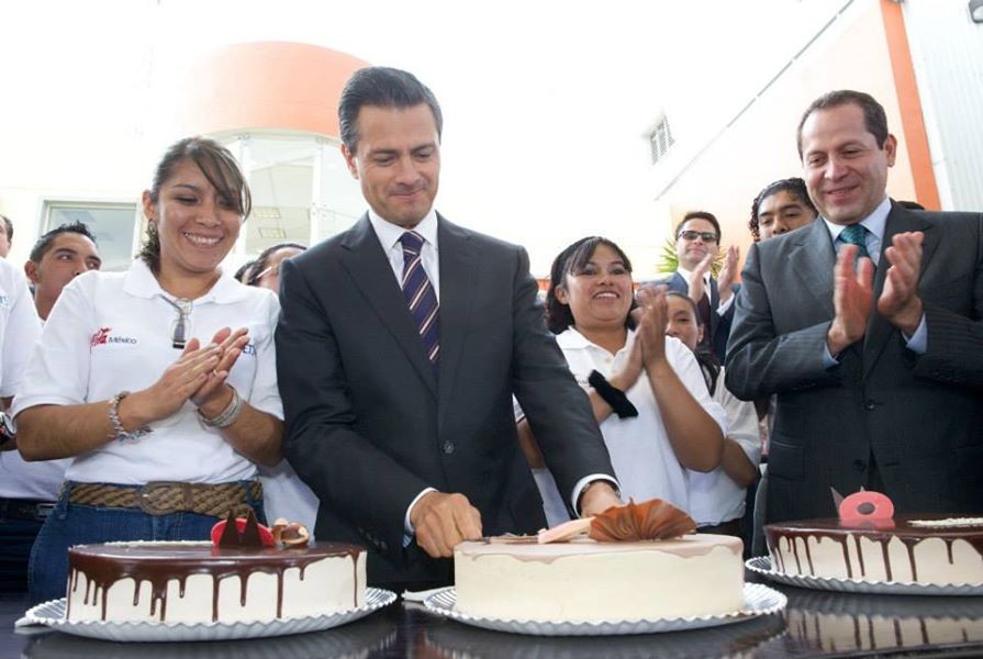 festeja al presidente 