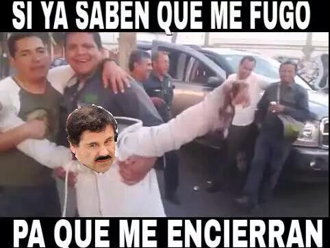 La fuga de El Chapo en memes