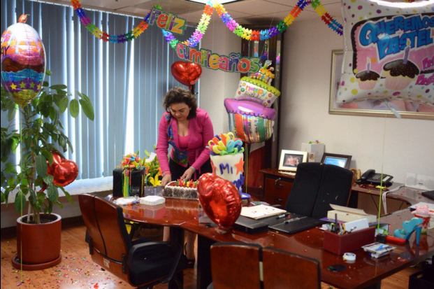 asi festeja su hijo a Ivonne