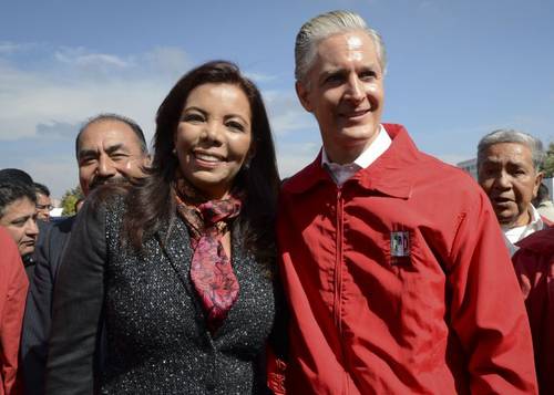 Monroy del Mazo mantiene buena relación con sus familiares políticos, aquí con Alfredo del Mazo (foto: Facebook). 