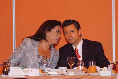 Peña Nieto ha sido de los más grandes impulsores de la carrera de su prima (foto: Cuartoscuro).